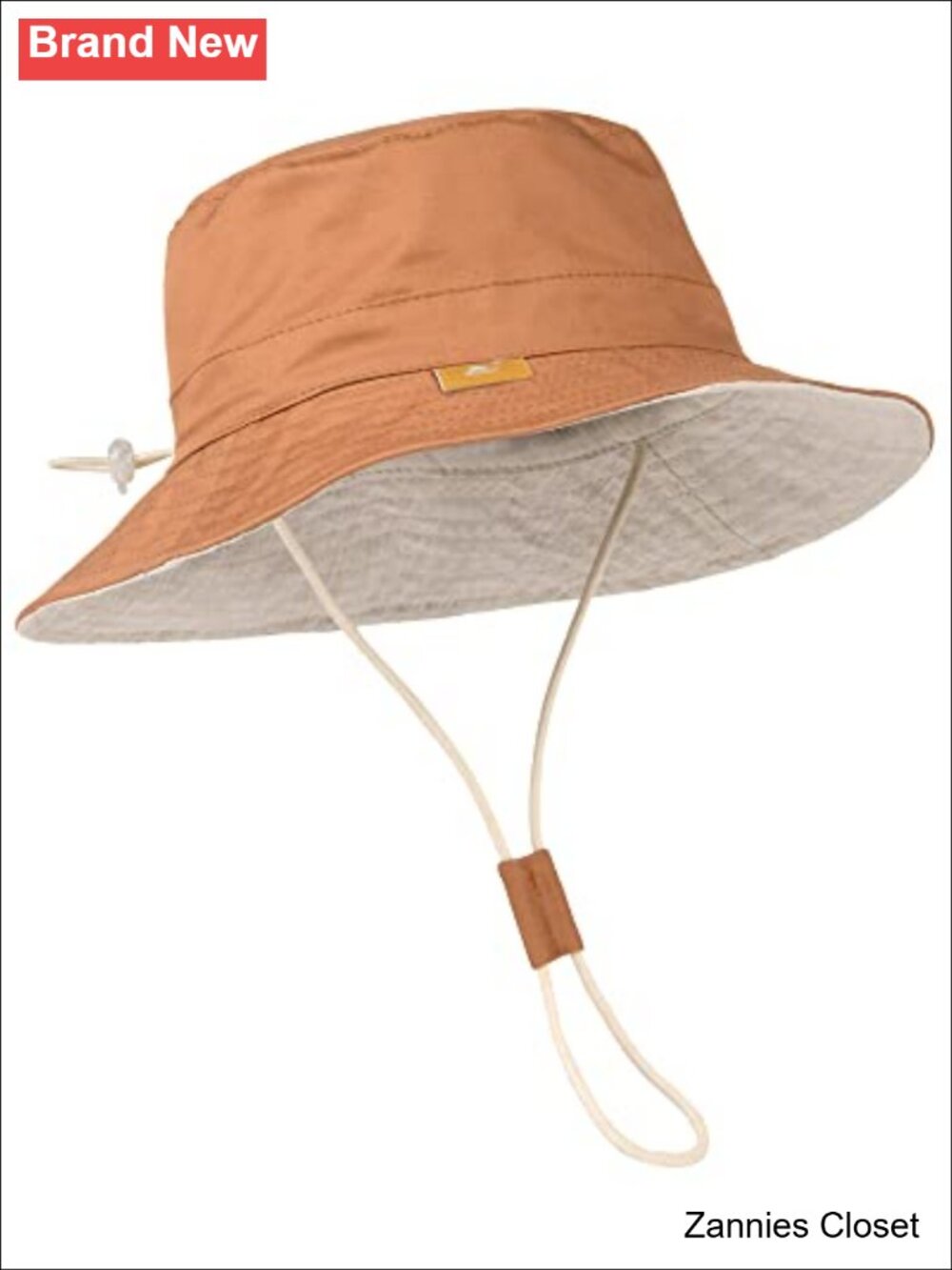 🤠 Baby Sun Hat Toddler Bucket Hat Kids Sun Protection Beach Hat 100% Cotton